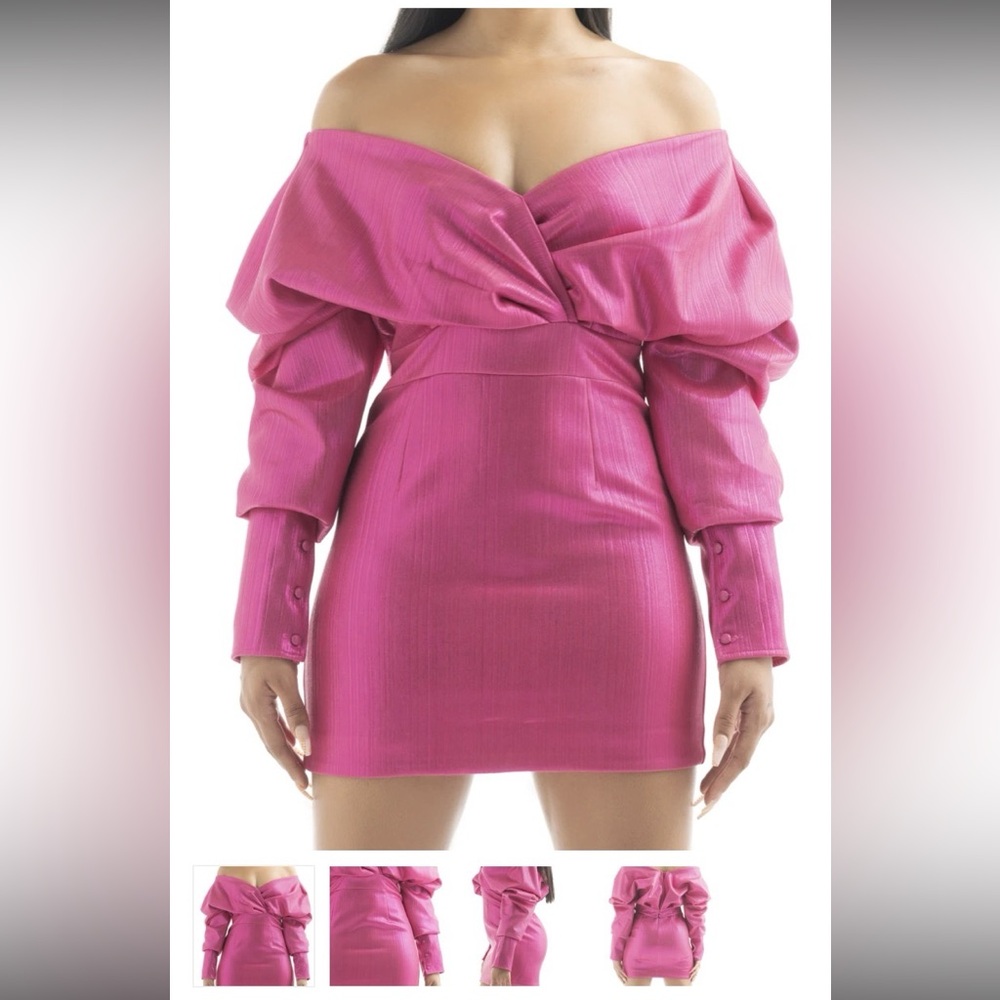 Pink Mini Dress - Picture 4 of 4